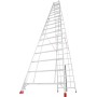 Stabilo Sprossen-Doppelleiter 2x18 Sprossen