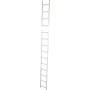 DachLeiter mit 14 Sprossen aus Aluminium