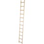 DachLeiter mit 12 Sprossen aus Holz