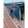 DachLeiter mit 12 Sprossen aus Holz