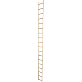DachLeiter mit 18 Sprossen aus Holz
