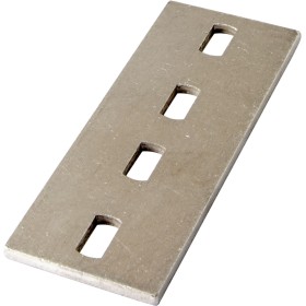 KaminkehrerLeiter Verbindungslasche Alu-Natur (Paar)