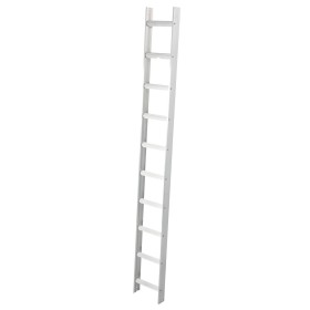 Kaminkehrerleiter (Alu-Natur), 10 Sprossen