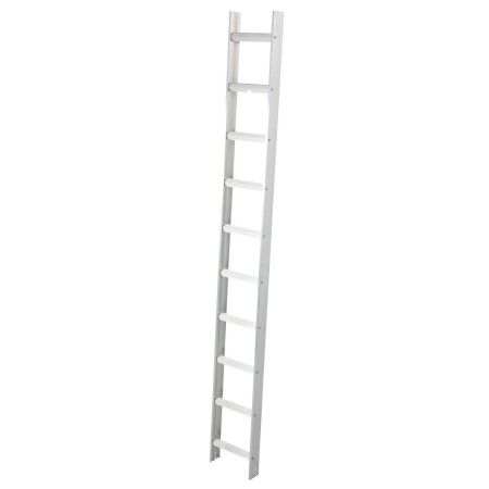 Kaminkehrerleiter (Alu-Natur), 10 Sprossen
