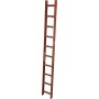 Kaminkehrerleiter (Rot), 10 Sprossen