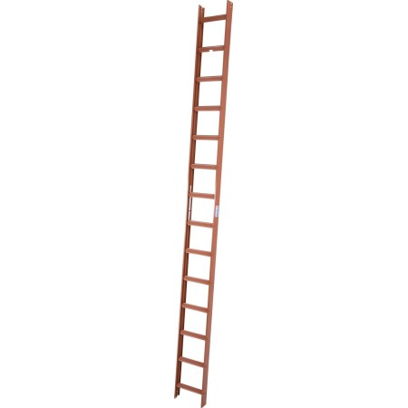 Kaminkehrerleiter (Rot), 14 Sprossen