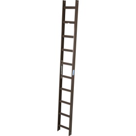 Kaminkehrerleiter (Braun), 10 Sprossen