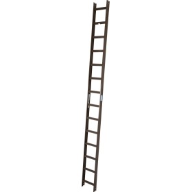 Kaminkehrerleiter (Braun), 14 Sprossen