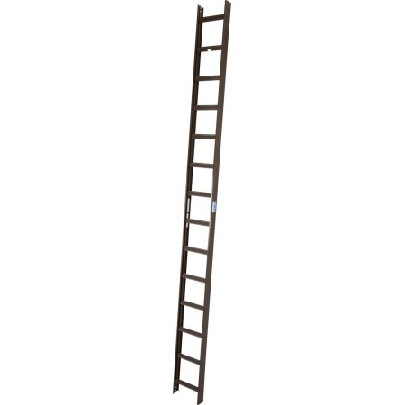 Kaminkehrerleiter (Braun), 14 Sprossen