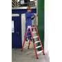 Kunststoff Stufen-DoppelLeiter, 2x6 Stufen