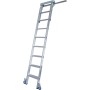 Stufen-RegalLeiter für T-Schienenanlage, 8 Stufen