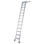 Stufen-RegalLeiter für T-Schienenanlage, 12 Stufen