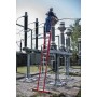 Kunststoff-SchiebeLeiter GFK, 2x10 Sprossen