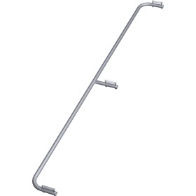 Main courante en aluminium (11-18 marches/barreaux)