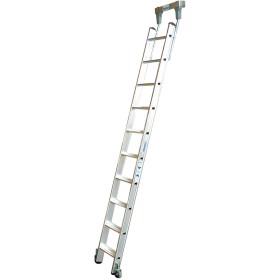 Échelle-échelle pour système de rail rond, 10 marches
