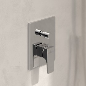 Villeroy & Boch Taro Duschsystem mit Brausestange, Kopfbrause und UP-Einhebel-Armatur