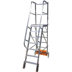 Podestleiter Vario kompakt 7 Stufen