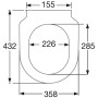 Villeroy & Boch Subway WC-Sitz Slimseat