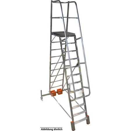 Podestleiter Vario kompakt 8 Stufen