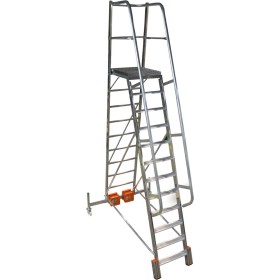 Podestleiter Vario kompakt, 12 Stufen