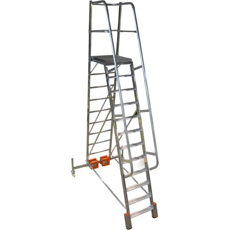 Podestleiter Vario kompakt, 12 Stufen