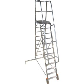 Podestleiter Vario kompakt, 12 Stufen