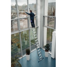 Stabilo R13 Stufen GlasreinigerLeiter 3-teilig, 12 Stufen