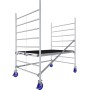 ProTec System XXL Fahrgerüst Breitaufbau Alu Standhöhe 0,90 m