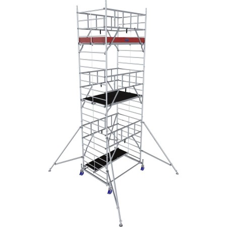ProTec System XXL Fahrgerüst Breitaufbau Alu Standhöhe 5,30 m