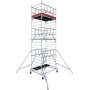 ProTec System XXL Fahrgerüst Breitaufbau Alu Standhöhe 5,30 m