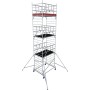 ProTec System XXL Fahrgerüst Breitaufbau Alu Standhöhe 6,30 m