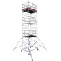 ProTec System XXL Fahrgerüst Breitaufbau Alu Standhöhe 6,30 m