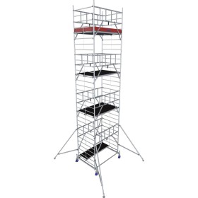 ProTec System XXL Fahrgerüst Breitaufbau Alu Standhöhe 7,30 m