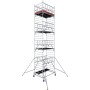 ProTec System XXL Fahrgerüst Breitaufbau Alu Standhöhe 7,30 m