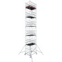 ProTec System XXL Fahrgerüst Breitaufbau Alu Standhöhe 10,30 m