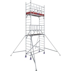 Échafaudage en aluminium ProTec 1000, hauteur de travail 4,20 m