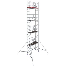Échafaudage pliant en aluminium ProTec XS 1000, Hauteur de travail 7,70 m