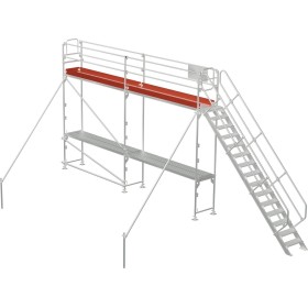 Échafaudage anti-givre de 6,00 m de longueur