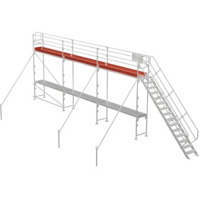 Échafaudage anti-givre de 9,00 m de longueur