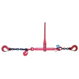 Zurrkette 8 mm – 1-teilig – LC 4000 daN – Güteklasse 8 – mit Ratschenlastspanner & Sicherungshaken