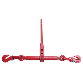 Zurrkette 8 mm – 1-teilig – LC 4000 daN – Güteklasse 8 – mit Ratschenlastspanner & Sicherungshaken
