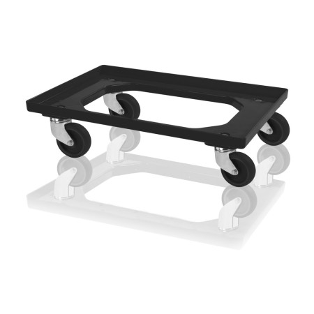 ESD Transportroller 60 x 40 cm 4 Lenkrollen