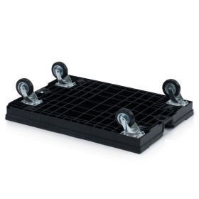 Carrello di trasporto ESD 80x60 cm 4 ruote sterzanti