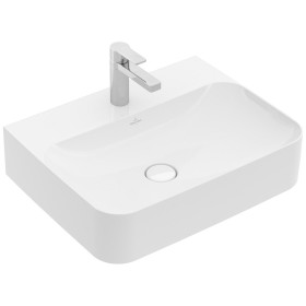 Villeroy & Boch Lavabo Finion 60 cm con foro per rubinetto, con troppopieno ViFlow