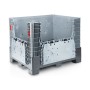 Klappbare Bigbox 120 x 100 x 97.5 cm 4 Füsse - 2x Beladeöffnung