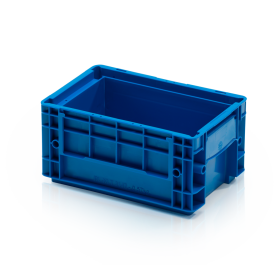 Contenitore KLT Blu maniglie chiuse