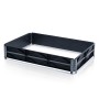 Kunststoff-Palettenrahmen 121 x 81 x 20.5 cm 4 Scharniere