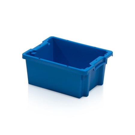 Stapelbehälter SN geschlossen Blau