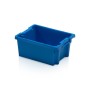 Stapelbehälter SN geschlossen Blau