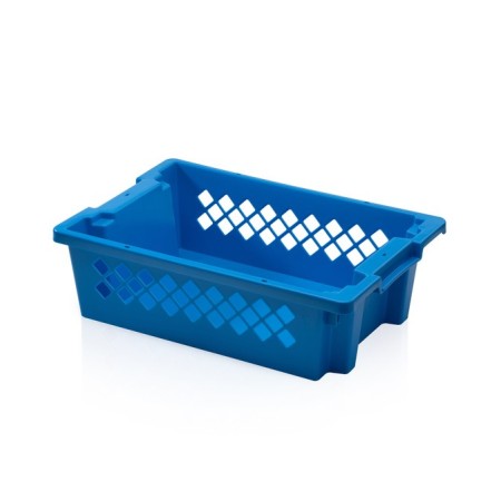 Stapelbehälter SN perforiert Blau